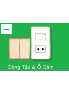 Bảng giá ổ cắm công tắc MPE